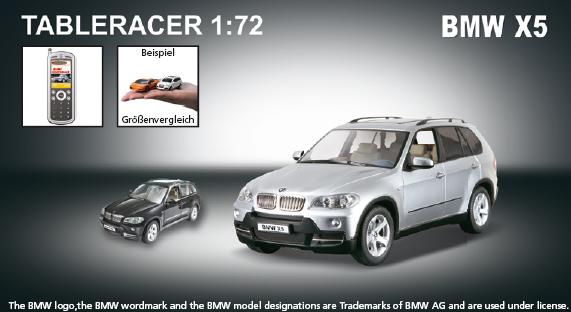 TR Set automodel BMW X5 1:72 negru